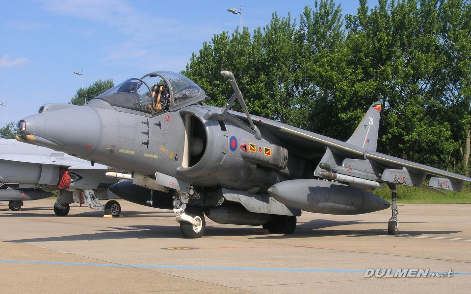 Harrier GR-9 ZD378-26 4sqn